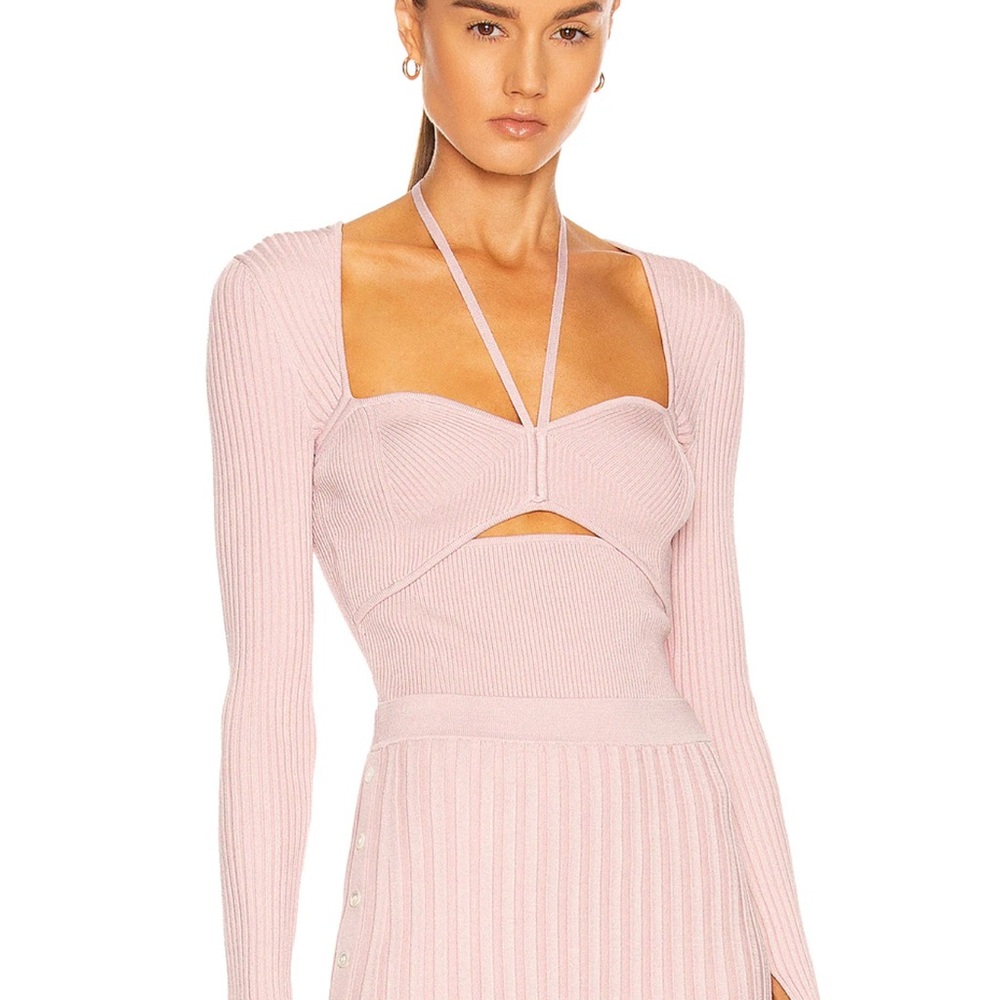 Jonathan simkhai iconic “Alexa” sweater.